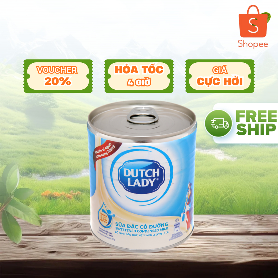 Sữa Đặc Dutch Lady Hảo Hạng 380g | Thùng 48 Lon
