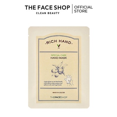 [SVIP] Mặt Nạ Chăm Sóc Tay TheFaceShop Rich Hand V Special Carehand Mask 16ml