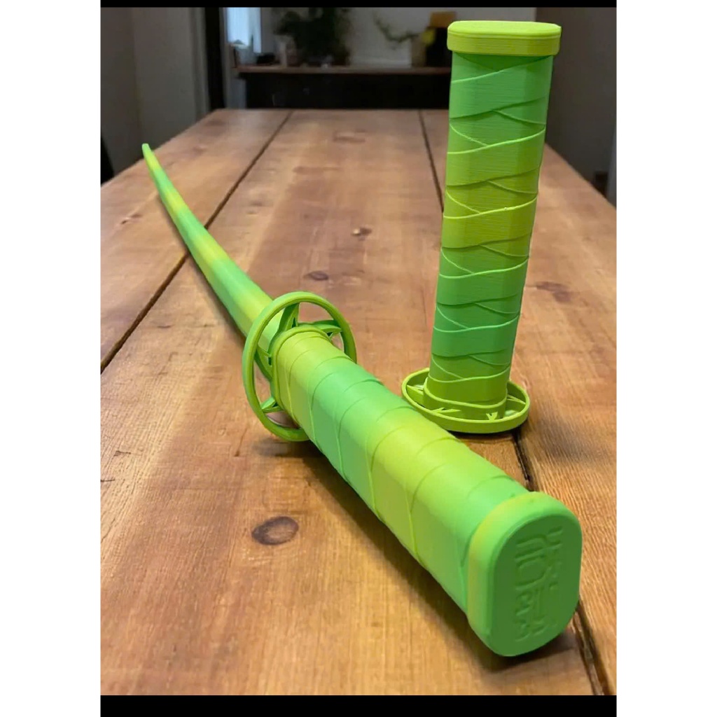 Katana Nhựa 3D – Mô Hình Kiếm Nhật Trang Trí, Đạo Cụ Cosplay, Chụp Ảnh