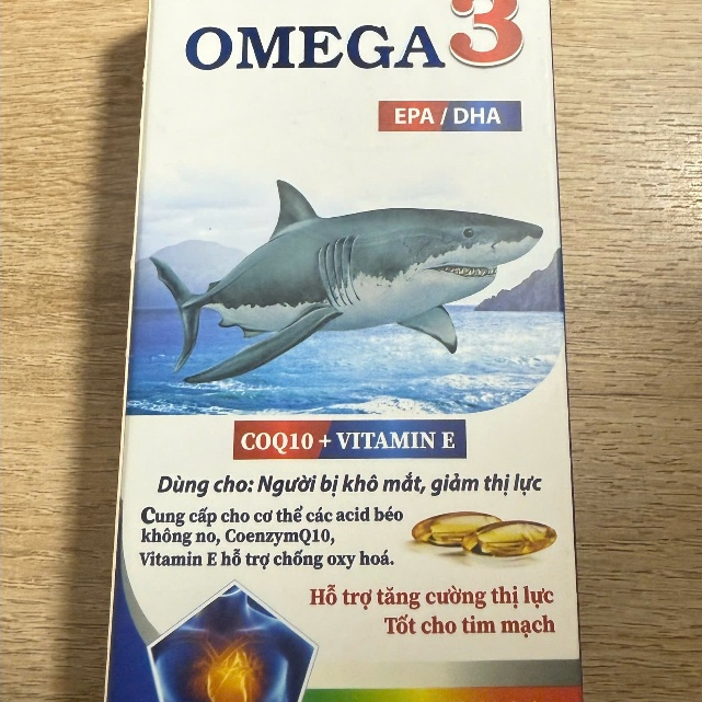 Viên Dầu Cá ALASKA OMEGA 3 Hộp 60 viên