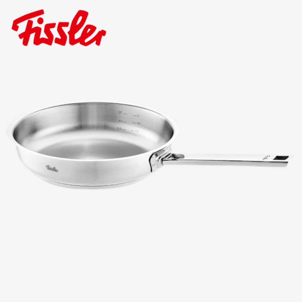 Chảo inox Fissler Original Profi Collection lòng trơn size 24/28cm