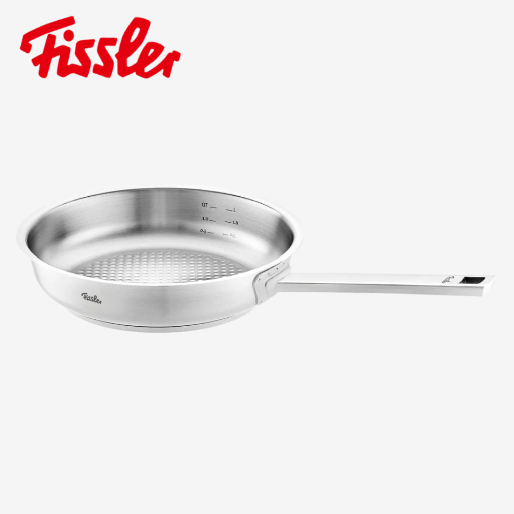 Chảo inox Fissler Original Profi Collection mặt lưới Novogrill size 24/28cm
