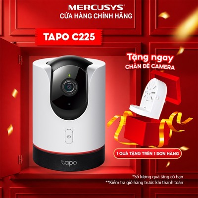 Camera WiFi AI TP-Link Tapo C225 An Ninh Gia Đình Quay/Quét