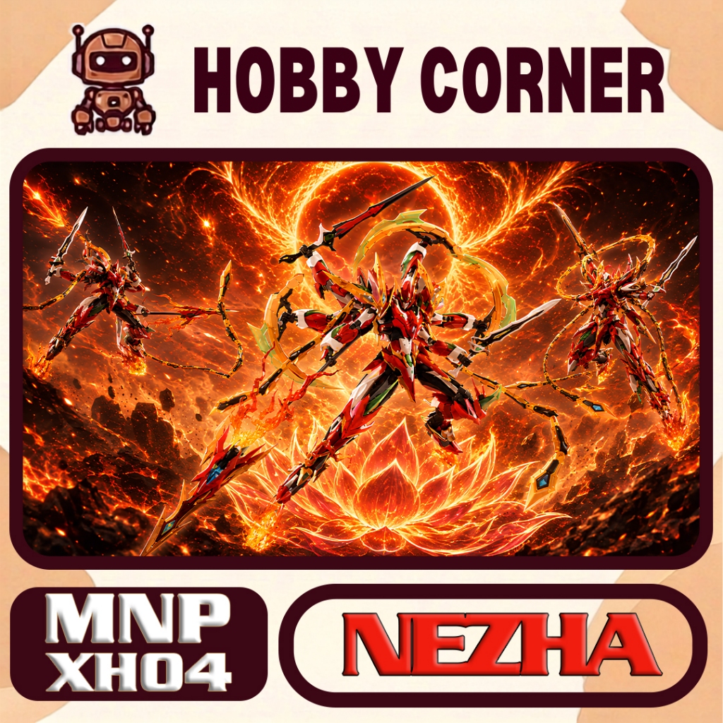 Model Kit MNP-XH04A NEZHA NATRA - Motor Nuclear