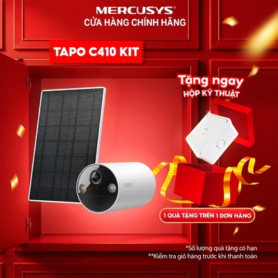 [Hỏa tốc] Camera WiFi Không Dây TP-Link Tapo C410 / C410 KIT / C425 Chống Nước 2K QHD Dùng Pin và Năng Lượng Mặt Trời