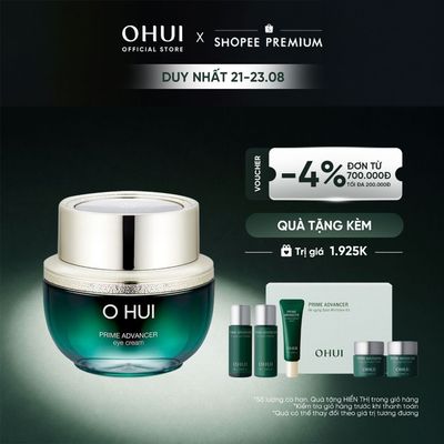 [OHUI Official] Kem dưỡng ngừa nếp nhăn vùng mắt OHUI Prime Advancer Eye Cream 25ml