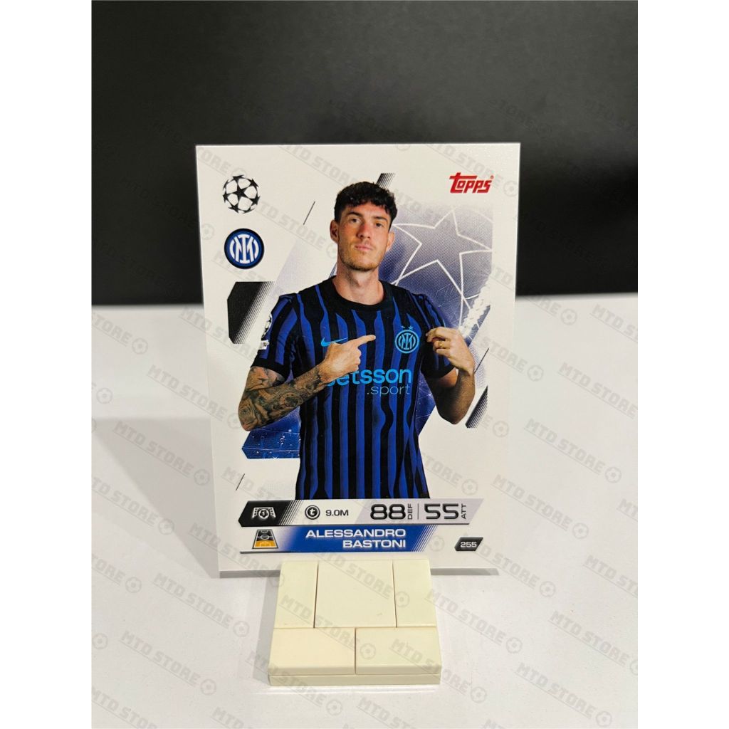 [ CHÍNH HÃNG ] - Topps Match Attax 2025/26 - Alessandro Bastoni (Inter Milan)