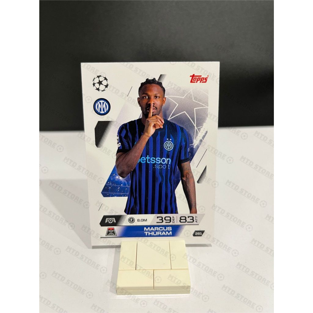[ CHÍNH HÃNG ] - Topps Match Attax 2025/26 - Marcus Thuram (Inter Milan)