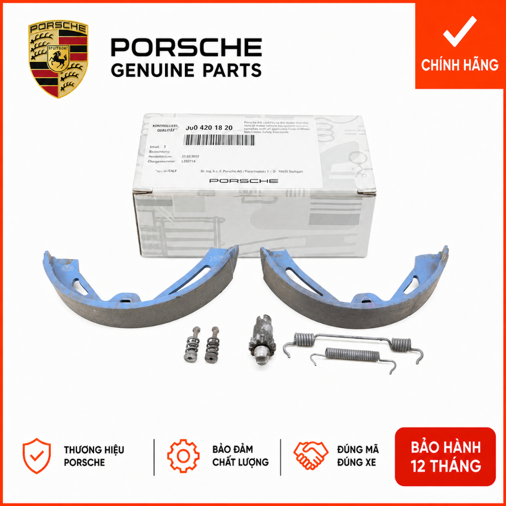 [Chính Hãng] Guốc Phanh Tay Porsche Cayenne 9YA Cayenne Coupe 9YB Đời 2018-2024 PAB698533D