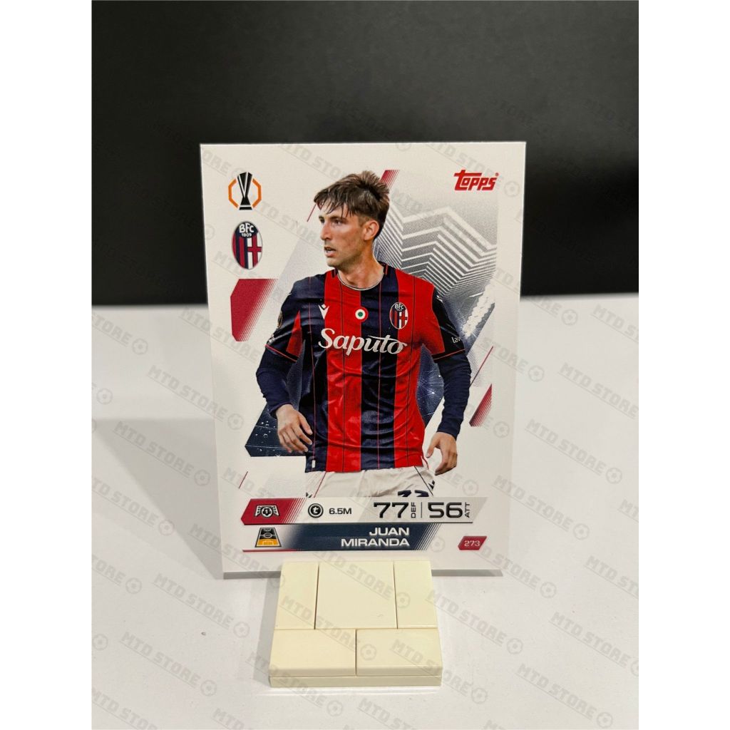 [ CHÍNH HÃNG ] - Topps Match Attax 2025/26 - Juan Miranda (Bologna)