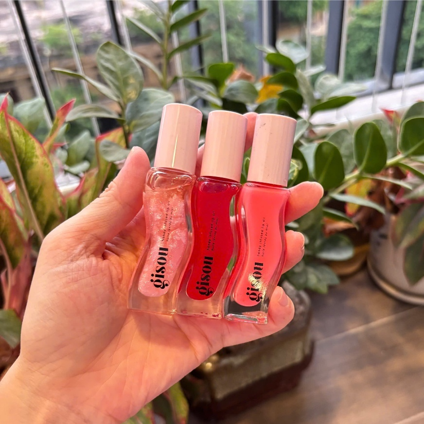 Son Dưỡng Bóng Gisou Honey Infused Lip Oil Chiết Xuất Mật Ong