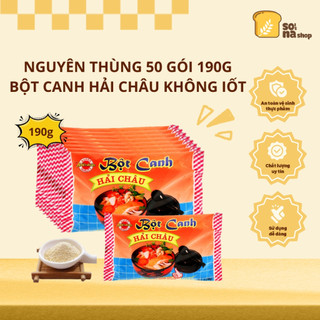 Thùng 50 Gói Bột Canh Hải Châu (KHÔNG I-ỐT) – Gia Vị Đậm Đà Chuẩn Vị Việt, Dễ Dùng Cho Bữa Ăn Ngon – SONA'S SHOP