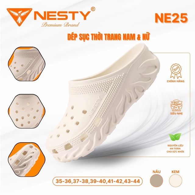 [NE25] Dép Sục Nam Nữ Nesty – Họa Tiết Ngọn Lửa Cá Tính, Êm Nhẹ, Chống Trượt, Thoáng Khí