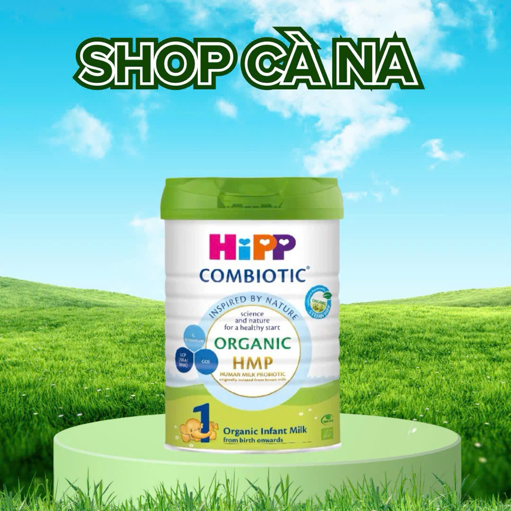 Sữa bột công thức HiPP OỎganic 800g-Hipp dê 400g - kèm quà