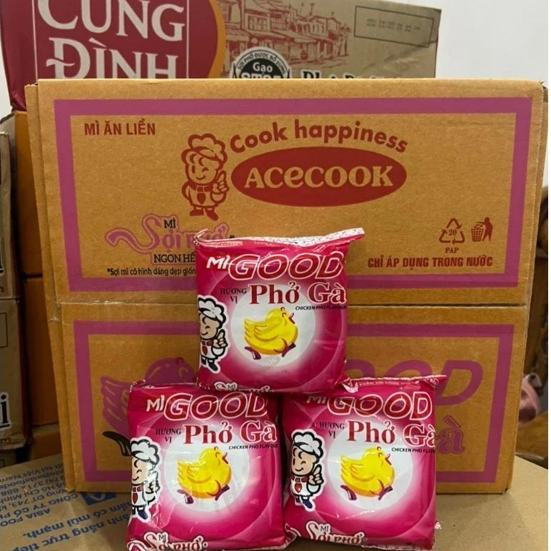 Thùng Mì Sợi Phở Good Gà Acecook (30 Gói)