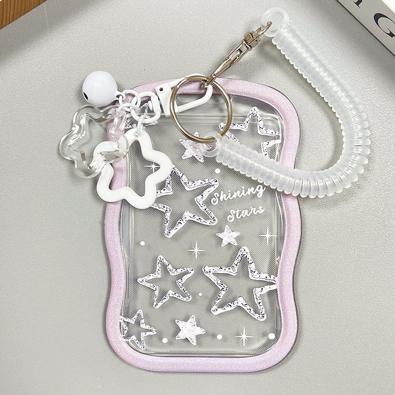 Card Holder - Bao đựng thẻ, đựng card bo góc dạng sóng
