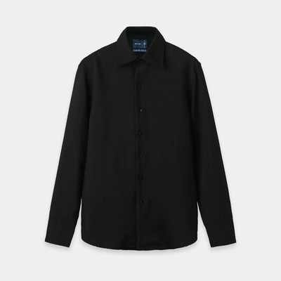 Áo sơ mi nam Ben & Tod R1622 BB140 cotton pha lụa công sở cao cấp thoáng mát Regular
