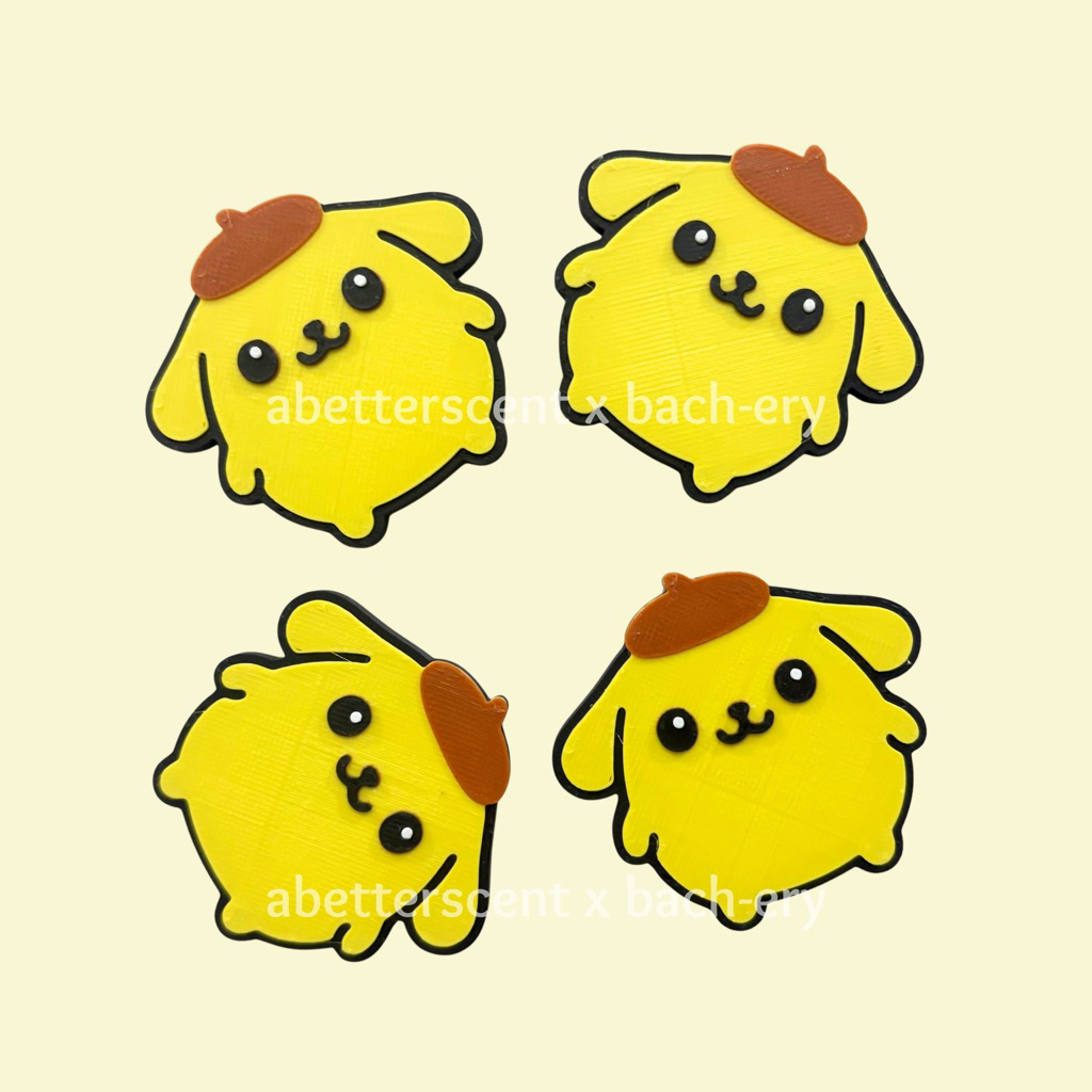 Miếng nam châm hít tủ lạnh Pompompurin ポムポムプリン Fridge Magnet