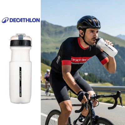 Bình nước 650 ml màu đen DECATHLON mã 8585256