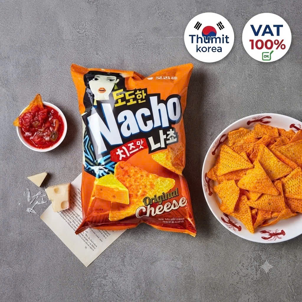 Snack Khoai Tây Vị Phô Mai Nacho Orion – Gói 92g