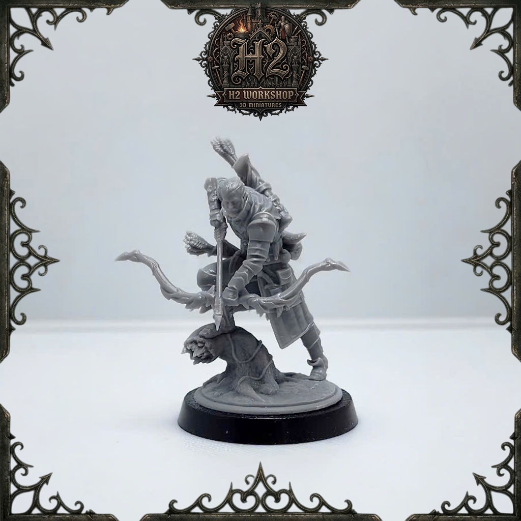 [Mô hình in 3D] Mô hình DnD lớp nhân vật đa năng - Ranger 002