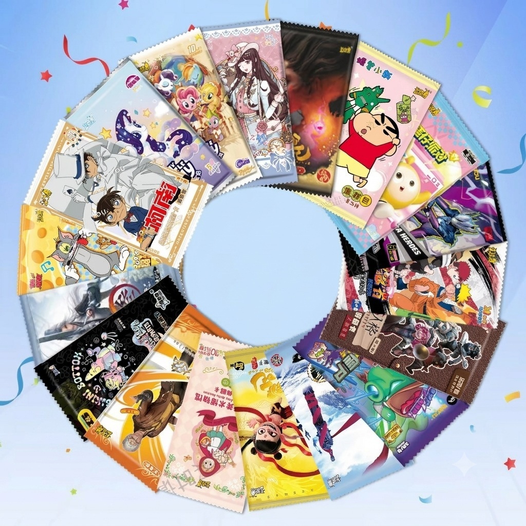 [Hoả Tốc HN] Lẻ Pack Conan Kayou, My Little Pony, KNY, Naruto… - Thẻ Tổng Hợp Nhiều Mẫu Anime