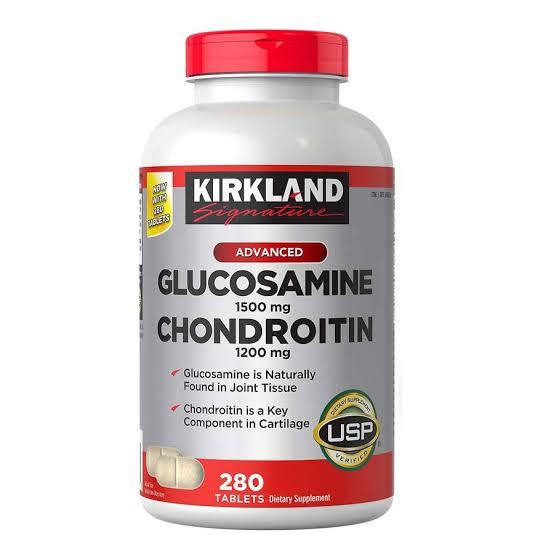 [CHUẨN BILL COSTCO]KIRKLAND Glucosamine 1500MG Chondroitin 1200mg 280 viên