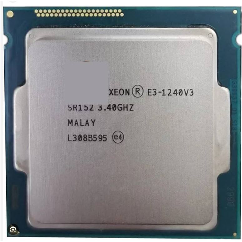 CPU Intel Xeon E3-1240 v3 3.4GHz – 4 Nhân 8 Luồng, 8MB Cache, LGA 1150, 80W – Không iGPU