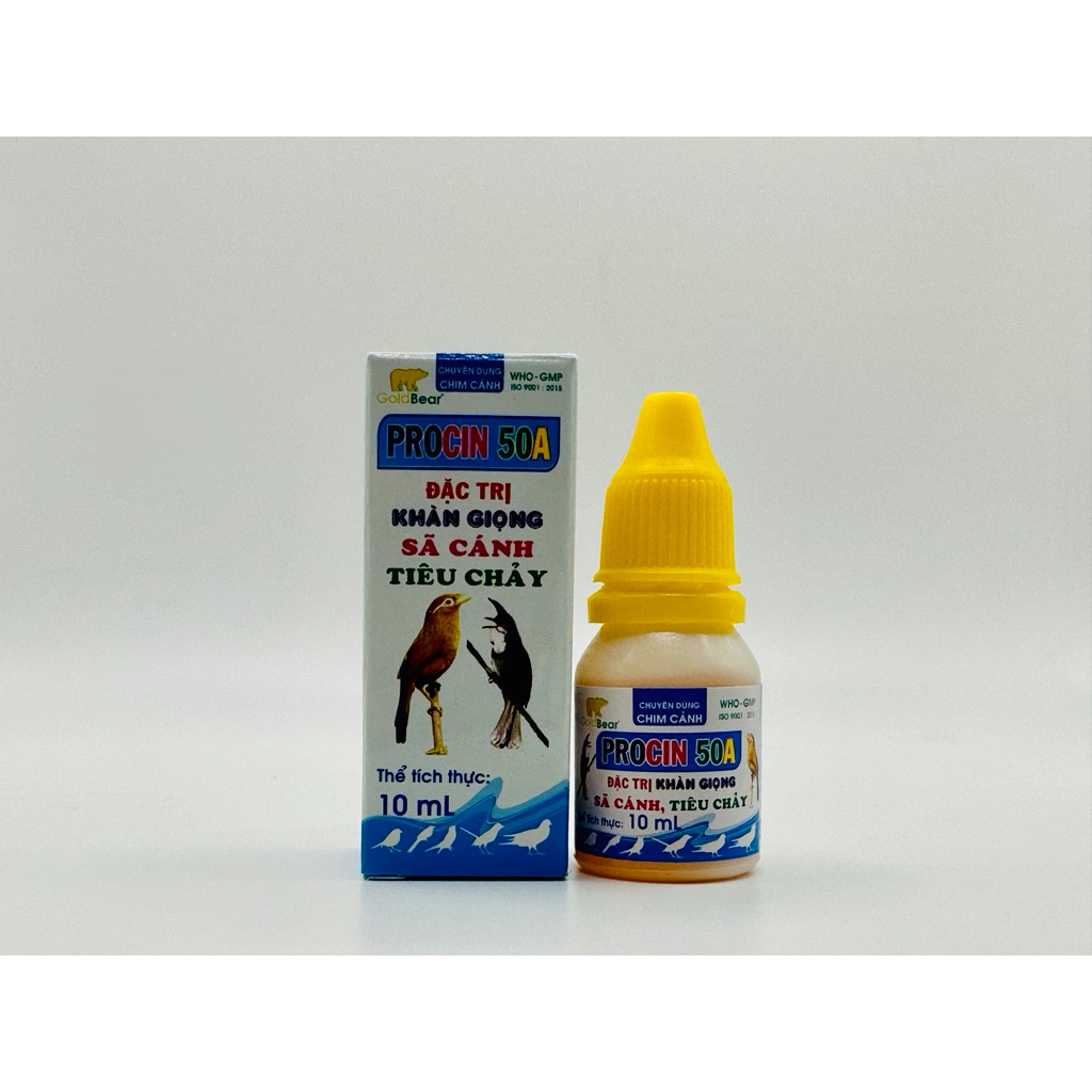 PROCIN 50A 10ml. Thức Ăn cho chim cảnh, kiểng…