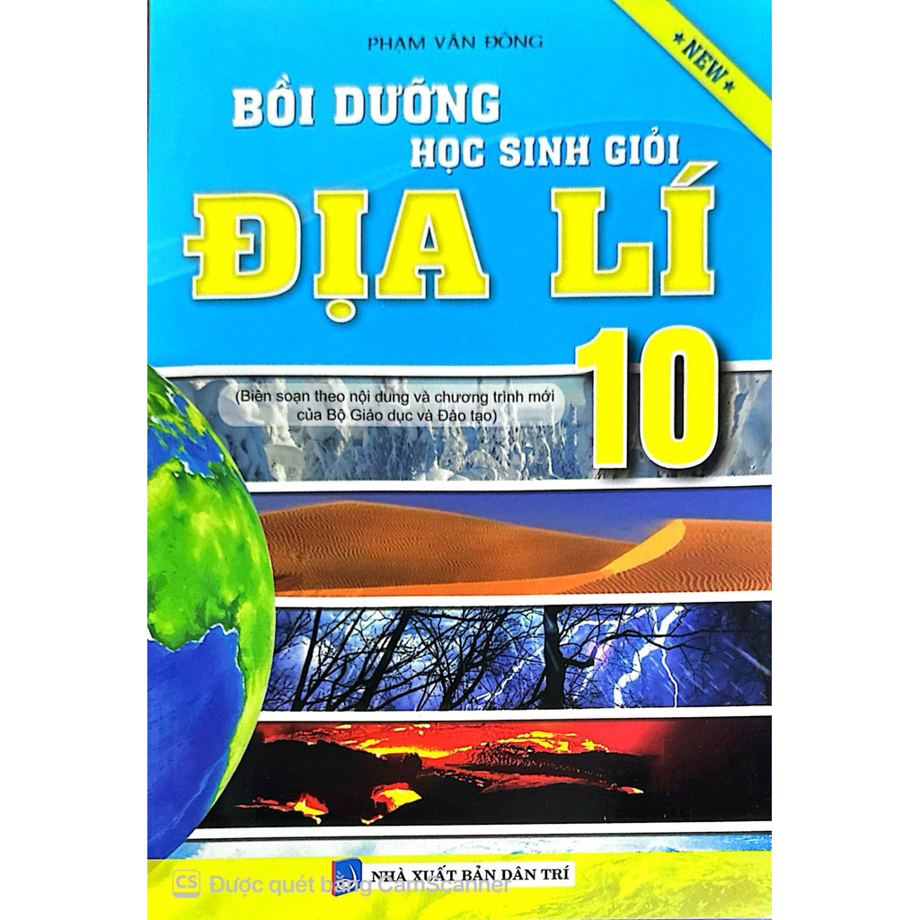 Sách  - bồi dưỡng học sinh giỏi địa lý lớp 10