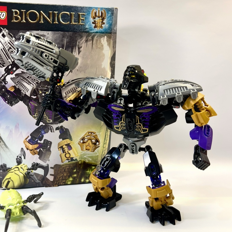 VINTAGE BIONICLE - ĐỒ CHƠI LẮP BIONICLE GEN 2 - 70789 Onua - Master of Earth with official box