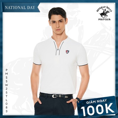 Áo polo Nam Slim Fit Beverly Hills Polo Club - PMSSW25TL083