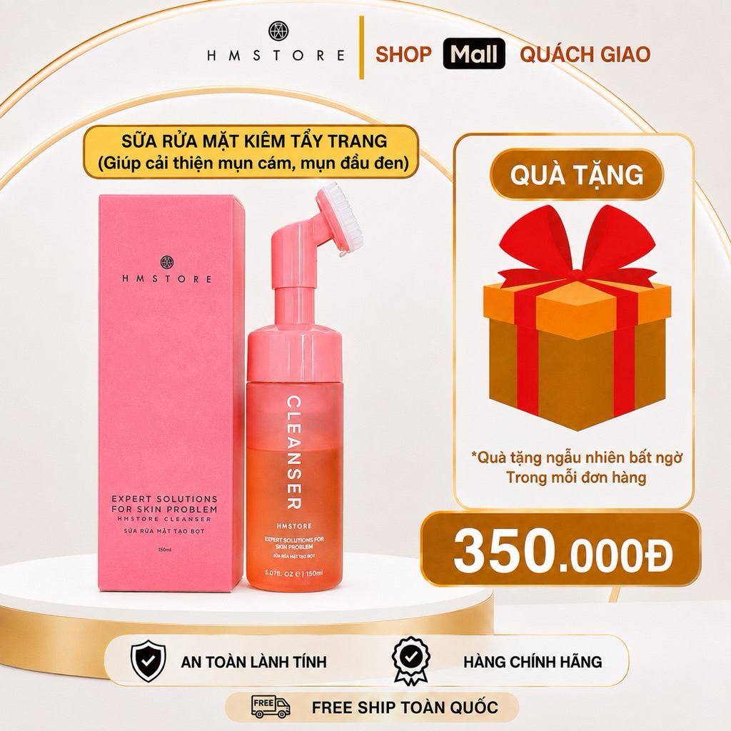 Sữa Rửa Mặt Tẩy Trang HM STORE – Hm Cleanser 150ml