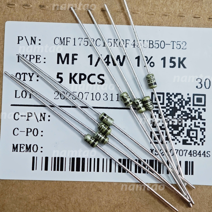 (20 chiếc) Diode Zener 3.9V 3V9 6.8V 6V8 12V 15V 16V 18V 22V 1N4744 1N4742 ST Microchip