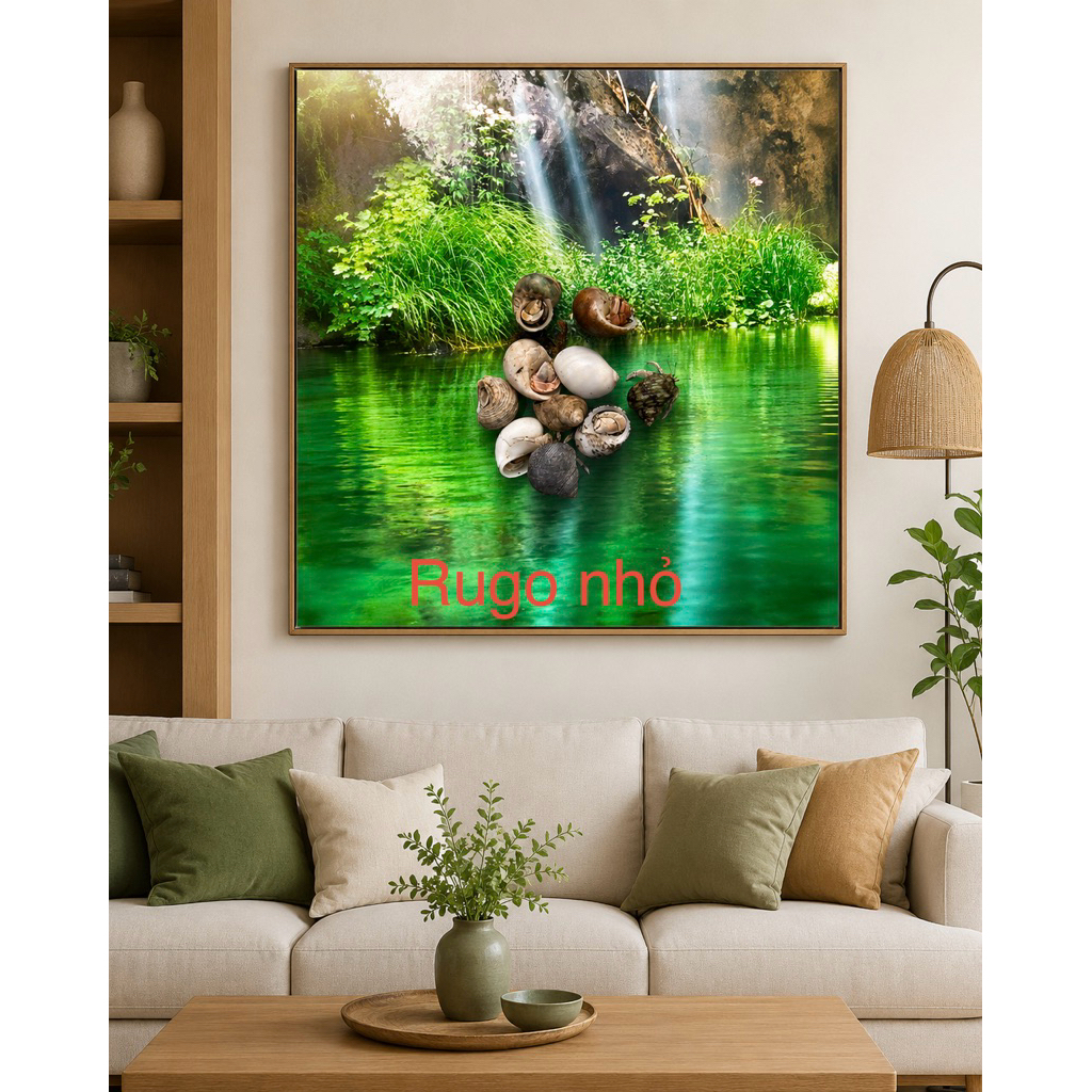 tranh treo tường  in hình Ôc  mựợn  hồn  10rugo