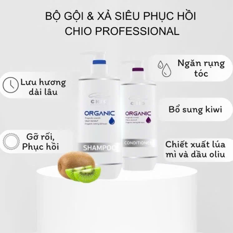 Dầu Gội Chio , ngăn ngừa gàu , bền màu , phục hồi hư tổn cho tóc