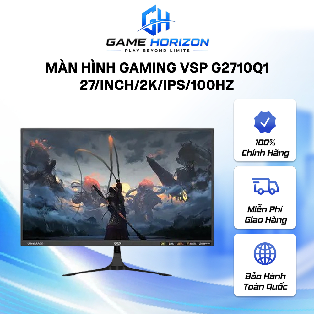 Màn hình Gaming VSP G2710Q1 27/inch/2K/IPS/100Hz