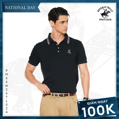 Áo polo Nam Slim Fit Beverly Hills Polo Club - PMSSW25TL024