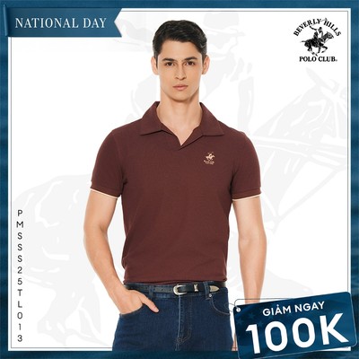 [TOP BÁN CHẠY] Áo polo Nam Slim Fit Beverly Hills Polo Club - PMSSS25TL013