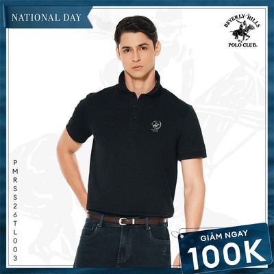 Áo polo Nam cao cấp chính hãng Regular Fit Beverly Hills Polo Club - PMRSS26TL003