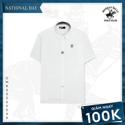 [BÁN CHẠY] Áo sơ mi ngắn tay ngắn tay Nam Regular Beverly Hills Polo Club - CMRSS26V045