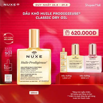 Dầu dưỡng khô đa năng Nuxe Huile Prodigieuse 100ml