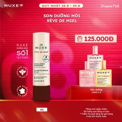 Son Dưỡng Môi Nuxe Reve de Miel 4g