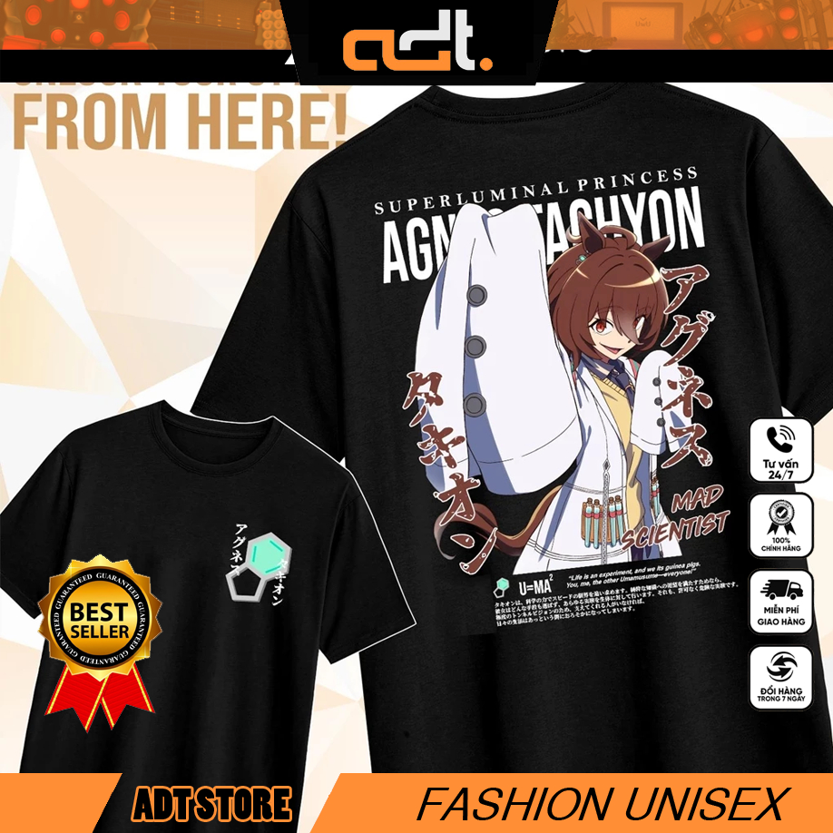 Áo thun Agnes Tachyon Uma Musume - Blue Lock, Nagi - kaiser - Meguru Yoichi Isagi