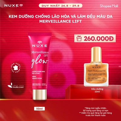 Kem dưỡng nâng cơ và chống lão hóa chuyên sâu NUXE Merveillance LIFT Glow Firming Radiance Cream 50ml