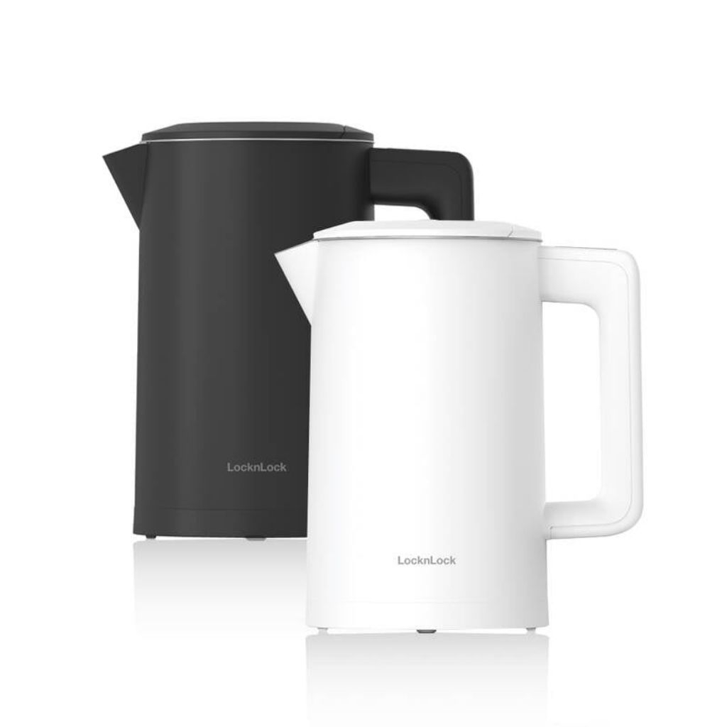 Ấm đun siêu tốc Locknlock Digital electric kettle 220-240V, 50/60Hz, 1850-2200W,1.7L 2 Màu (Đen, Trắ