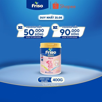Sữa Bầu Friso Mum Gold Hương Cam 400G