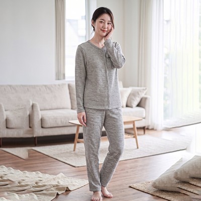 BỘ THUN DÀI TAY ẤM ÁP, CÓ NƠ TRANG TRÍ CHO THU ĐÔNG BTD121S11