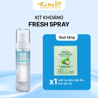 Xịt Khoáng cấp ẩm WoongHye, phục hồi và làm dịu, phù hợp mọi loại da 100ml - Fresh Spray