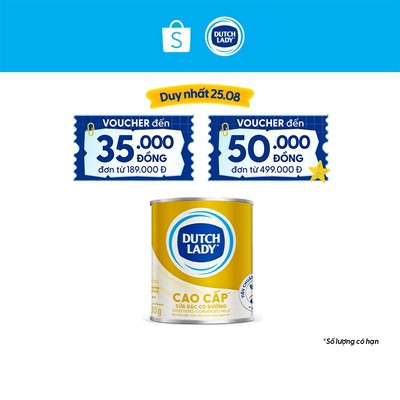 Sữa đặc Dutch Lady Cao Cấp lon 380g
